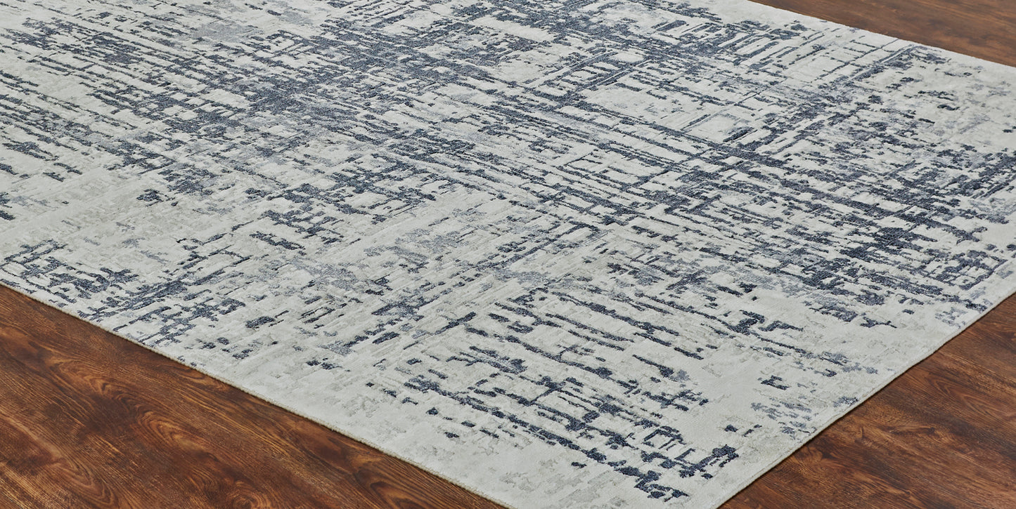 Nola Collection 13992 Abstract Blue