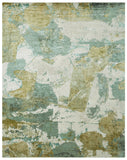 Ontario Collection 111672 Green Tones/Ivory Abstract