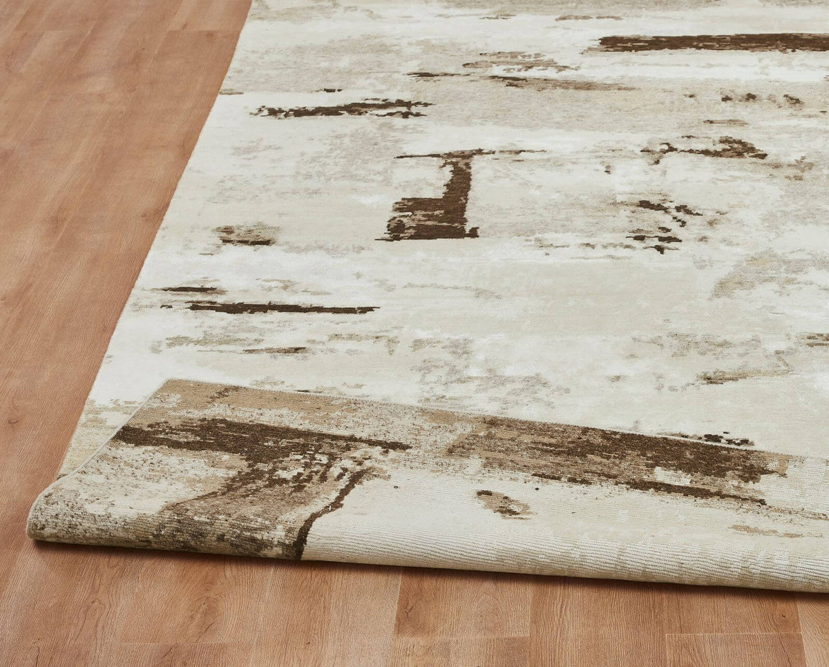 Ontario Collection 111682 Brown Tones/Ivory Abstract