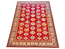 Super Kazak (10'09"x14'01") red/ivory