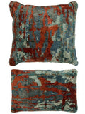 JOURNEY PREMIUM PILLOW COLLECTION - Multi Blue / Scarlet
