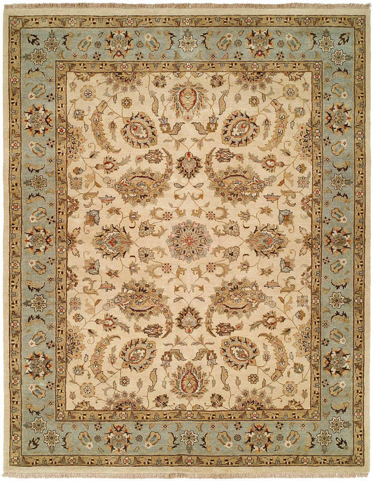 Perry Collection - Ivory / Light Blue