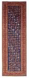 Balouch - Qashqai (3'02"x9'05") navy/red