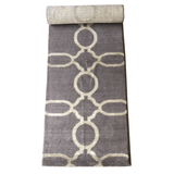 Moorish design (2'06"x10' Runner) gray