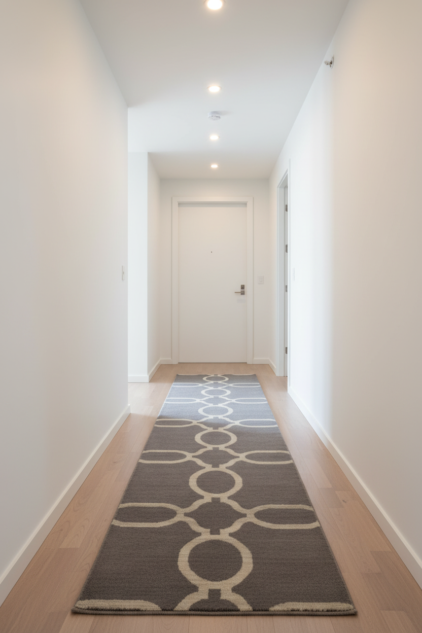 Moorish design (2'06"x10' Runner) gray