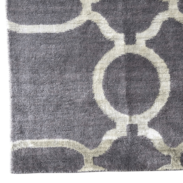 Moorish design (2'06"x10' Runner) gray