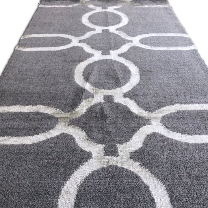 Moorish design (2'06"x10' Runner) gray