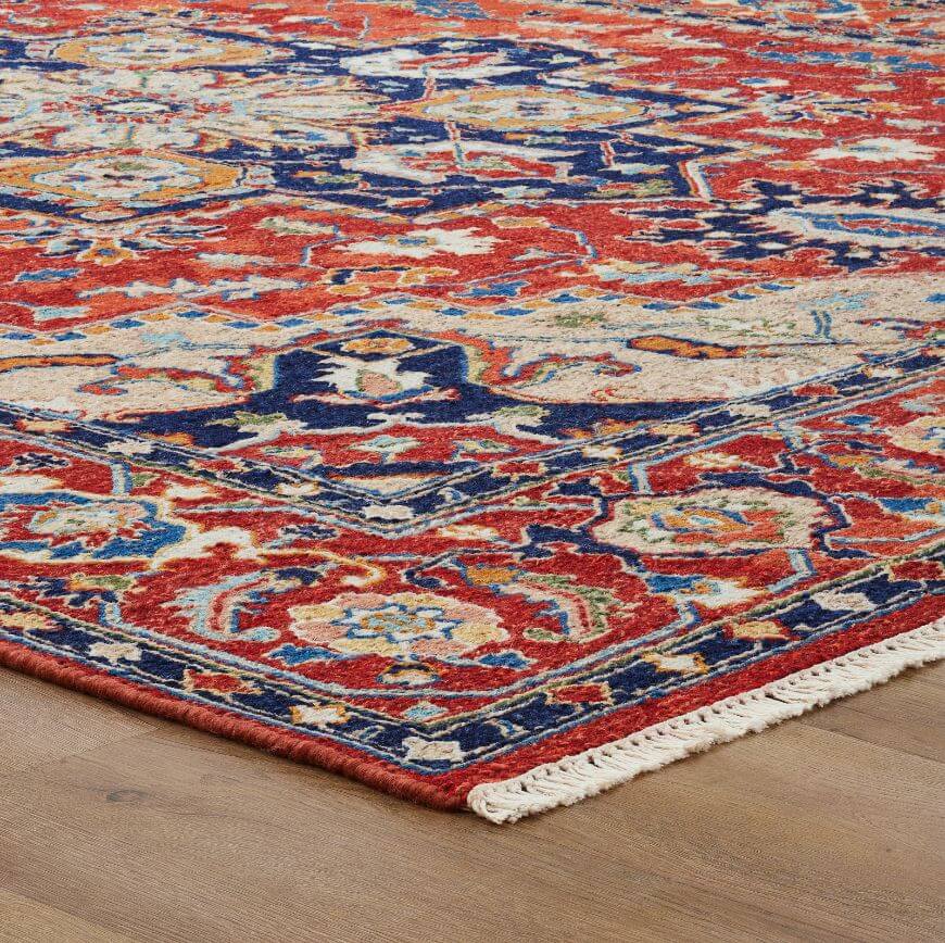 Sullivan Collection scarlet (rust)/navy