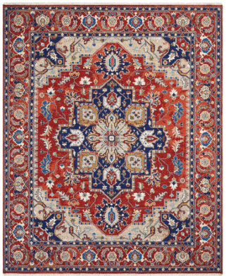 Sullivan Collection scarlet (rust)/navy
