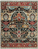 Amherst Collection - 110112 Black/Reds/Multi