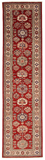 Super Kazak (2'06"x9'10") red/ivory