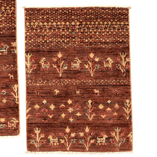 Gabbeh Tribal/folk brown (2x3)