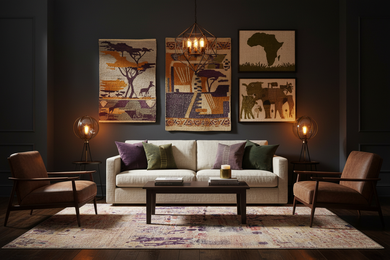 Serengeti Design yel/pur 6x9