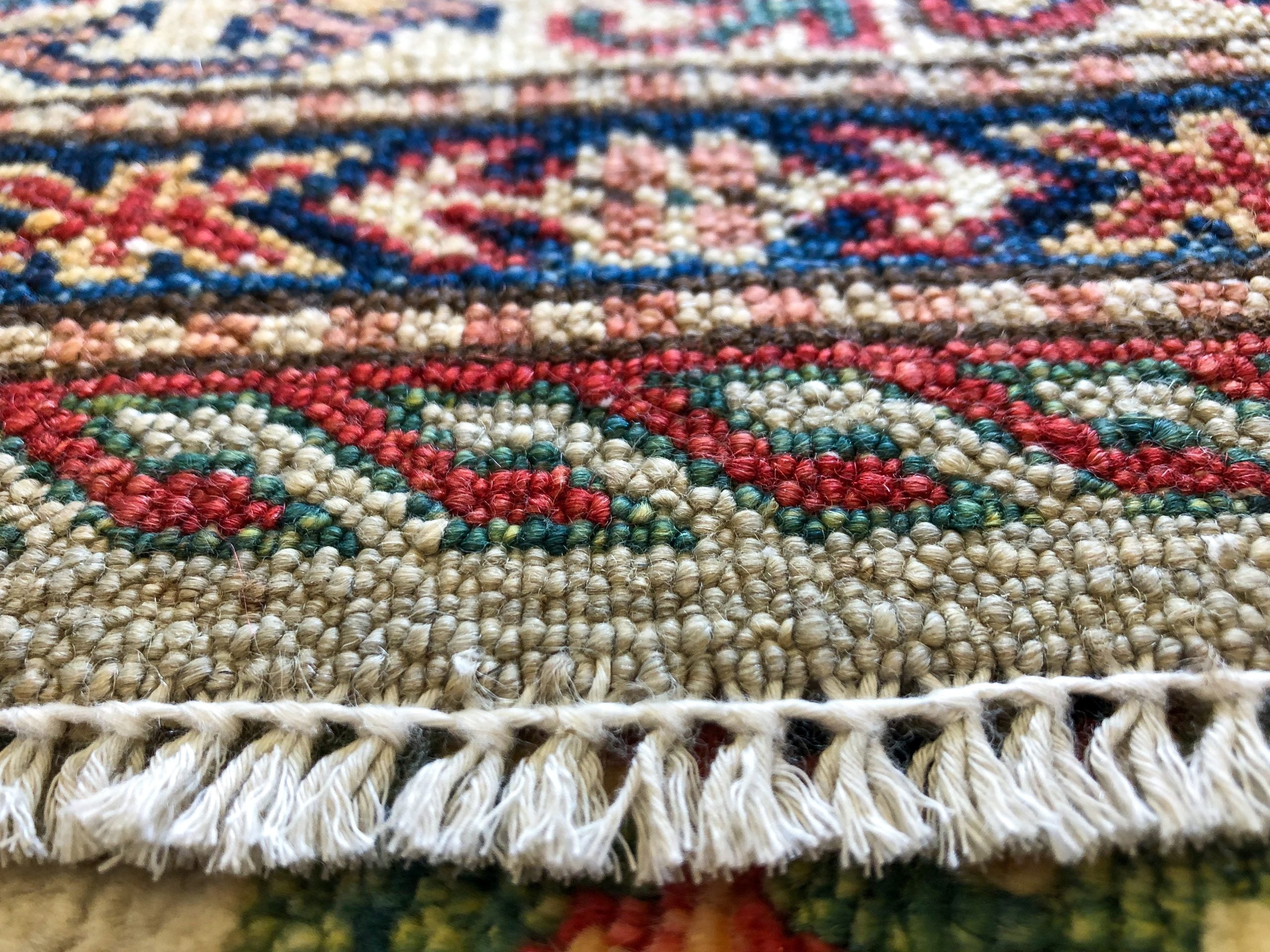 Super Kazak ivory 4x6 – Kirishian Rugs