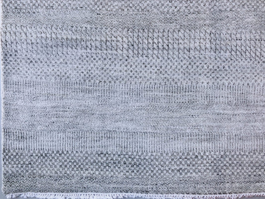 Durva/Grass Design (8'11"x12'02") gray