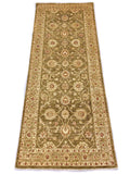 Chobi-Farahan (4'x10' Runner) green/gold