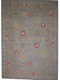 Afghan Oushak (10'00"x14'04") gray