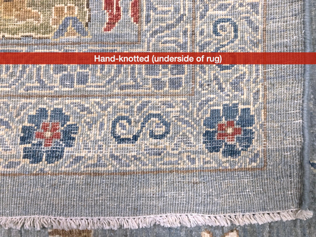 Afghan Oushak (10'00"x14'04") gray