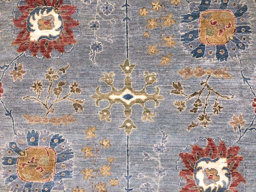 Afghan Oushak (10'00"x14'04") gray