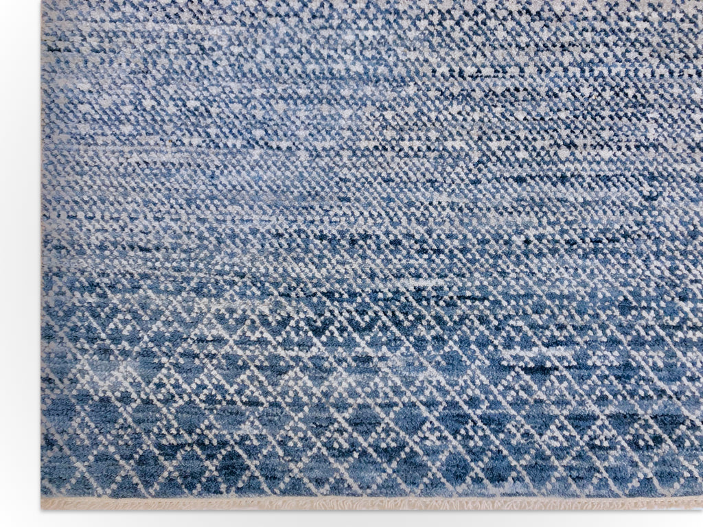 Durva/Grass Design (8'01"x10'04") lt.blue