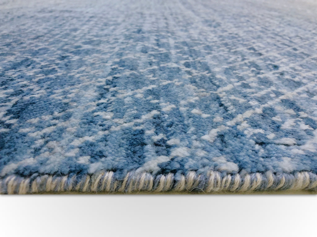 Durva/Grass Design (8'01"x10'04") lt.blue