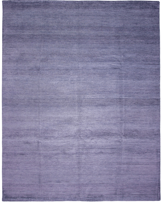 Durva Grass Design (7'11"x10'01") blue/gray