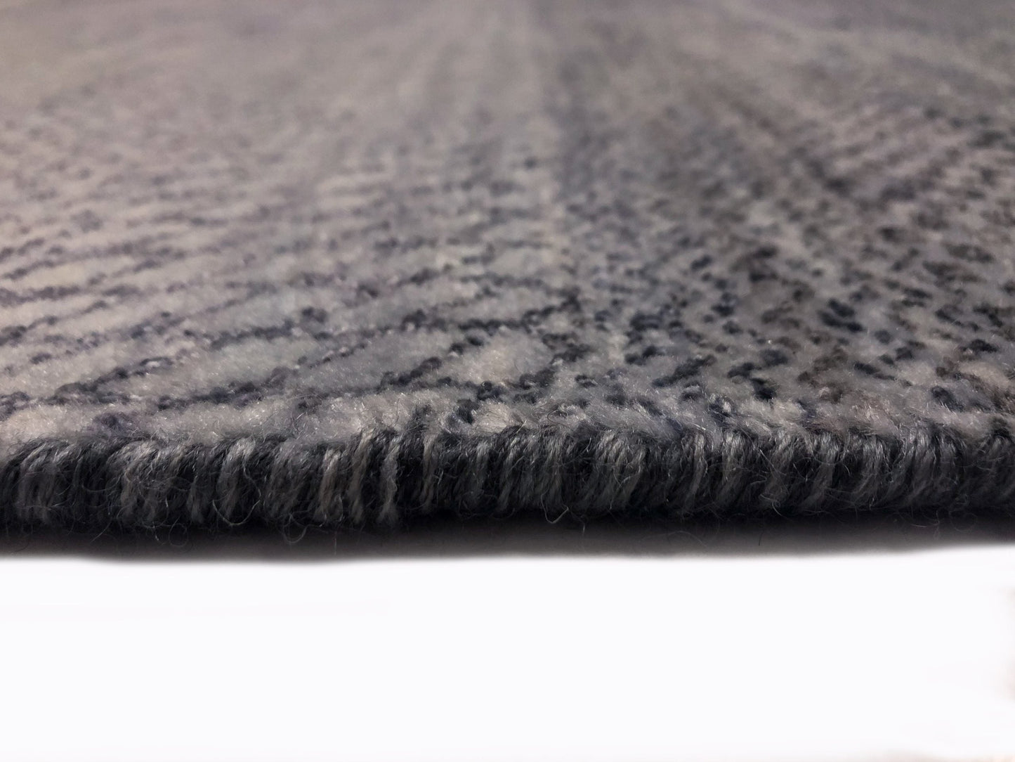 Durva Grass Design (7'11"x10'01") blue/gray