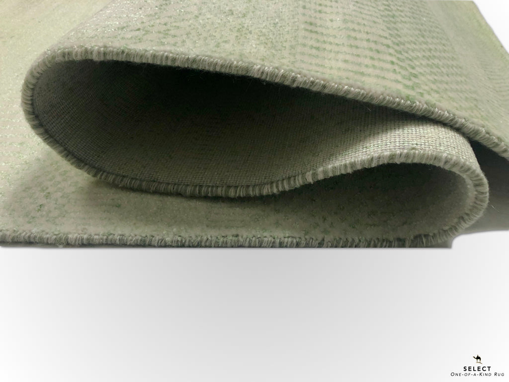 Durva Grass Design (7'11"x9'11") ivory/lt.green