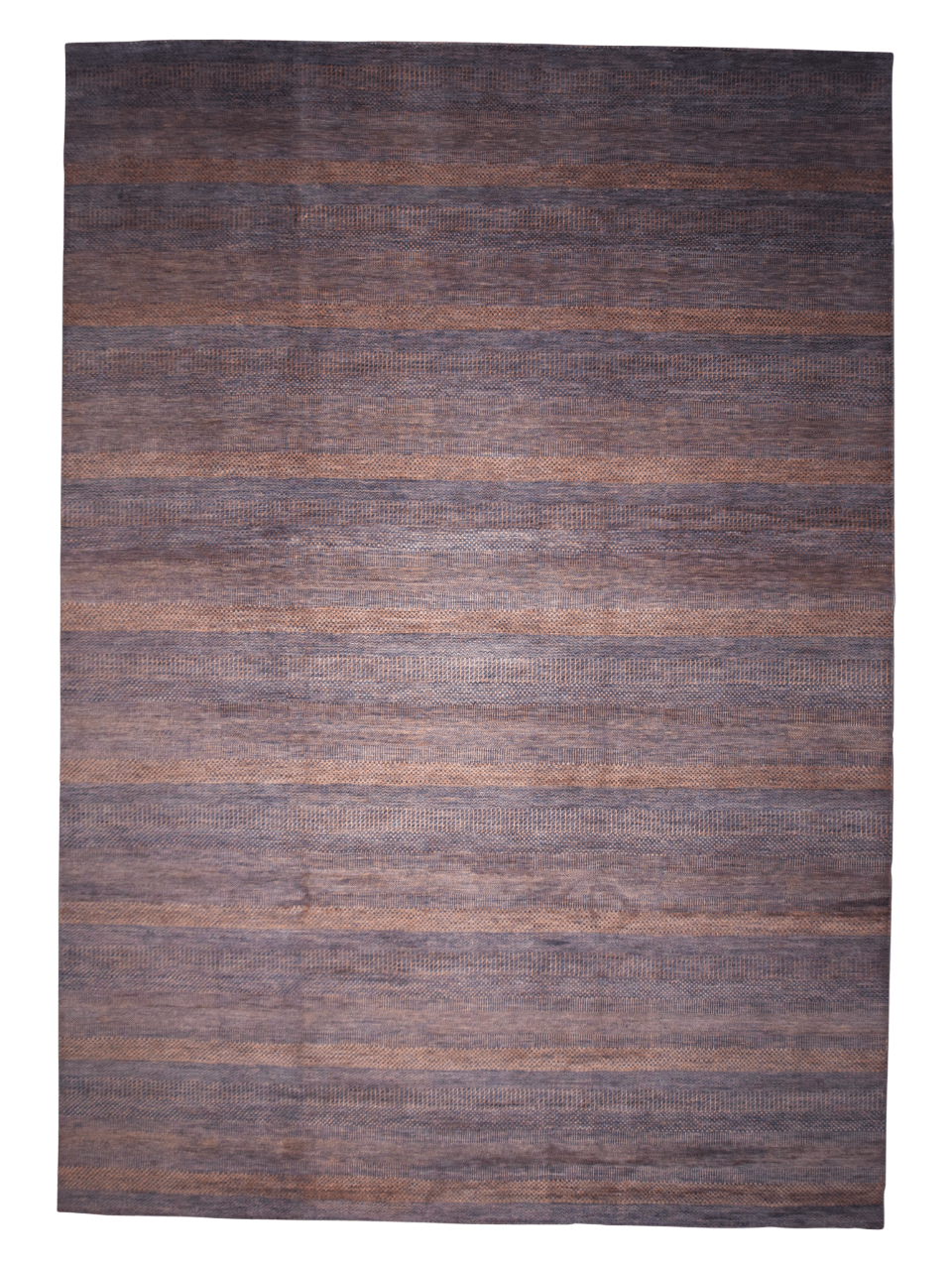 Durva Grass Design (10'01"x14'03") copper/blue-gray