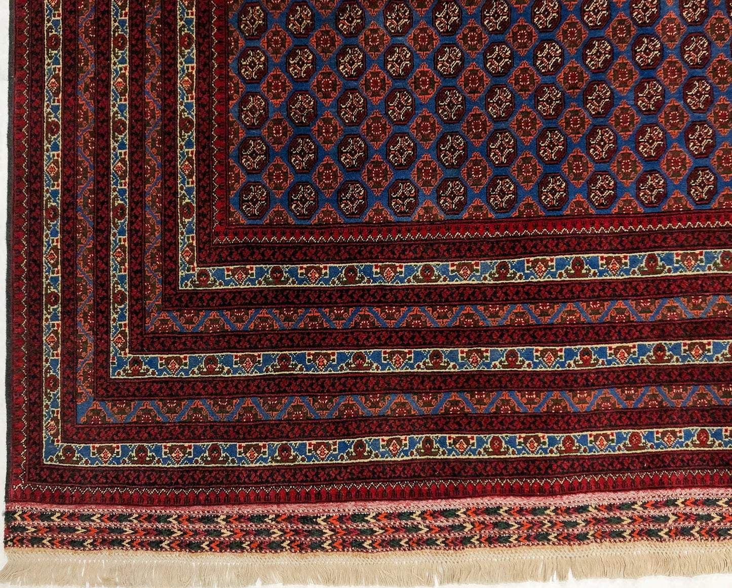 Balouch-Bokhara (6'06"x10'05") blue/dk.red