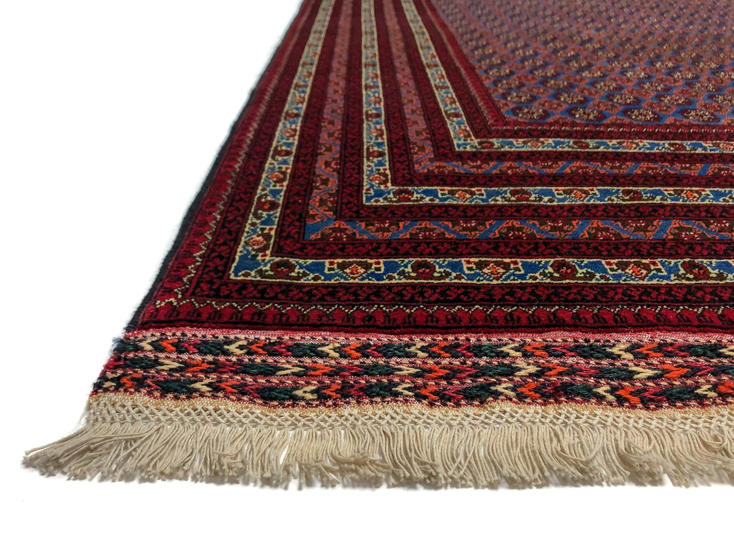 Balouch-Bokhara (6'06"x10'05") blue/dk.red