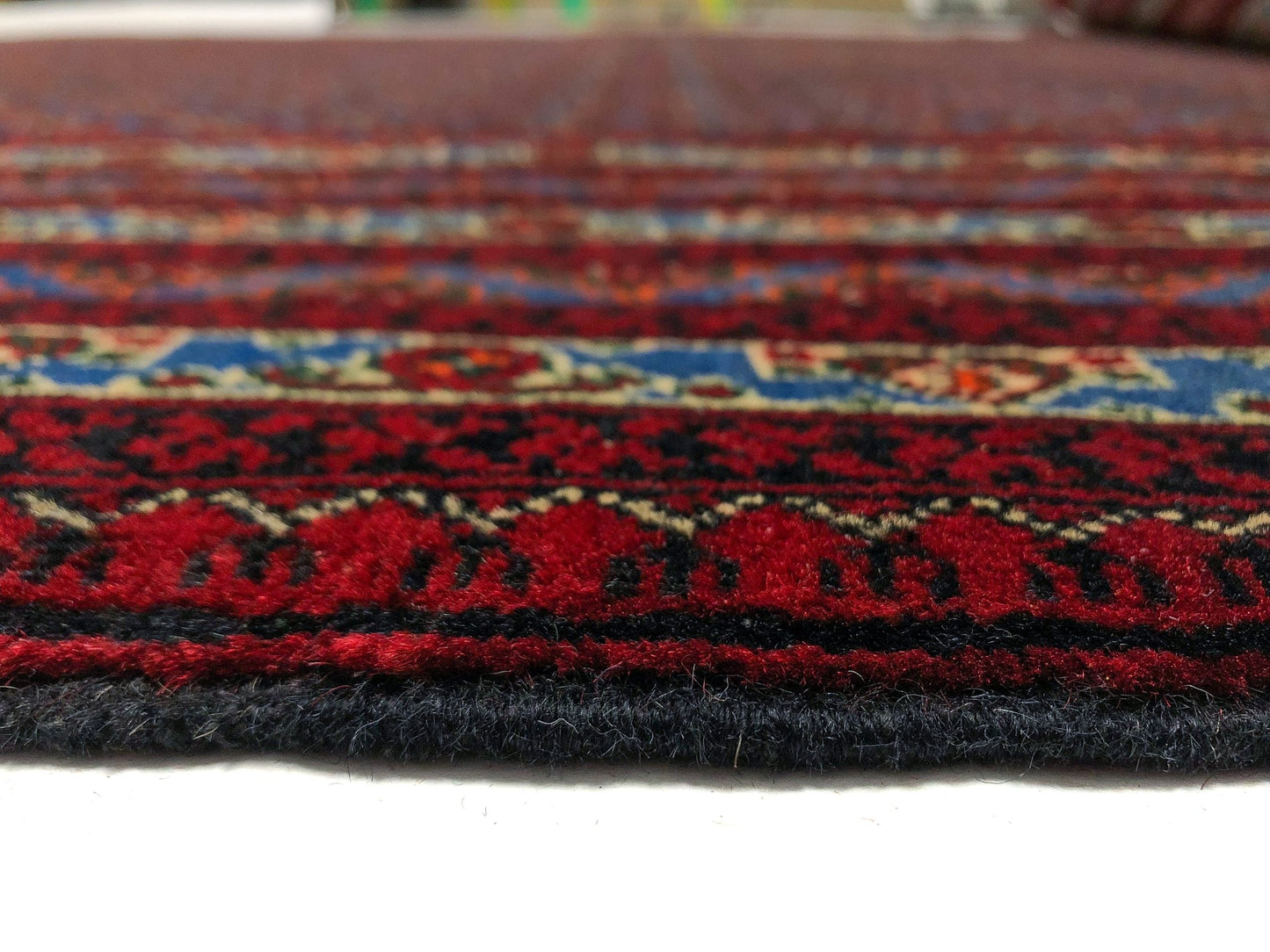 Balouch-Bokhara (6'06"x10'05") blue/dk.red