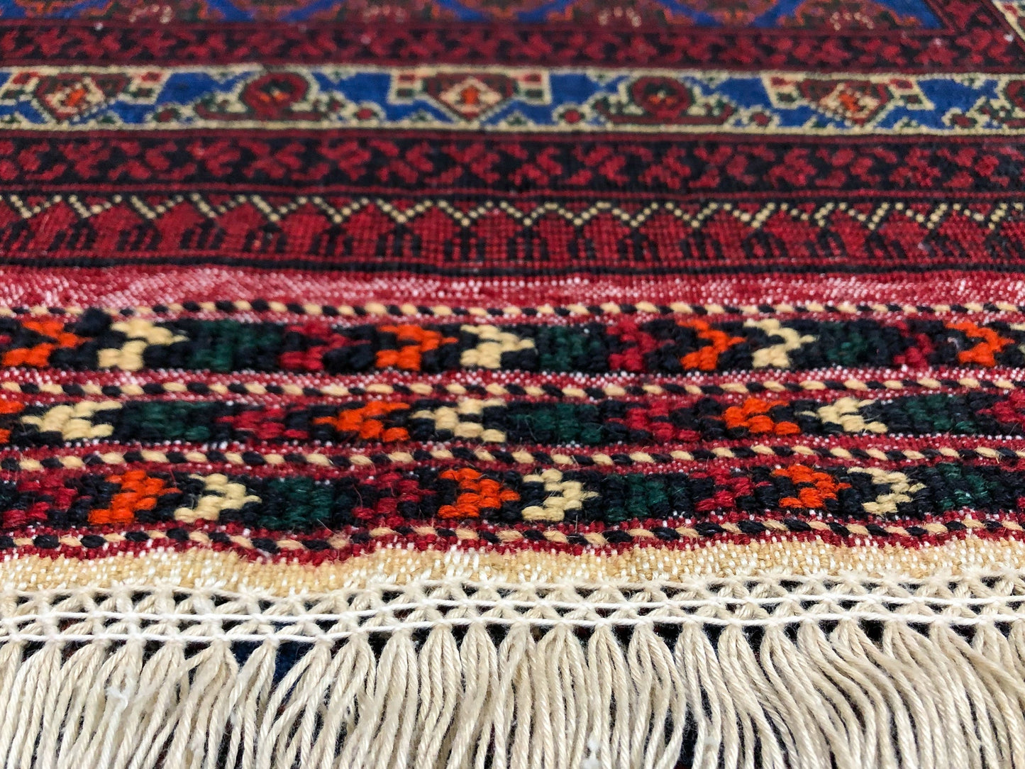 Balouch-Bokhara (6'06"x10'05") blue/dk.red