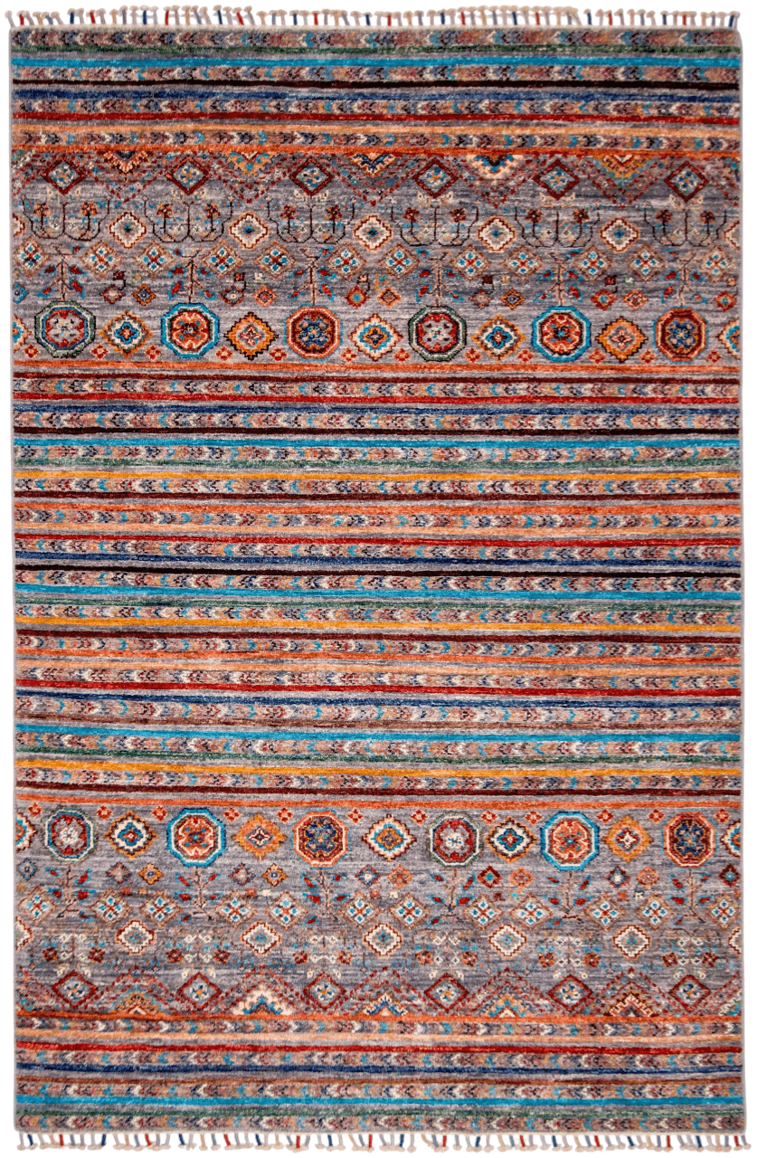 Khurjeen (4x6) multi colored