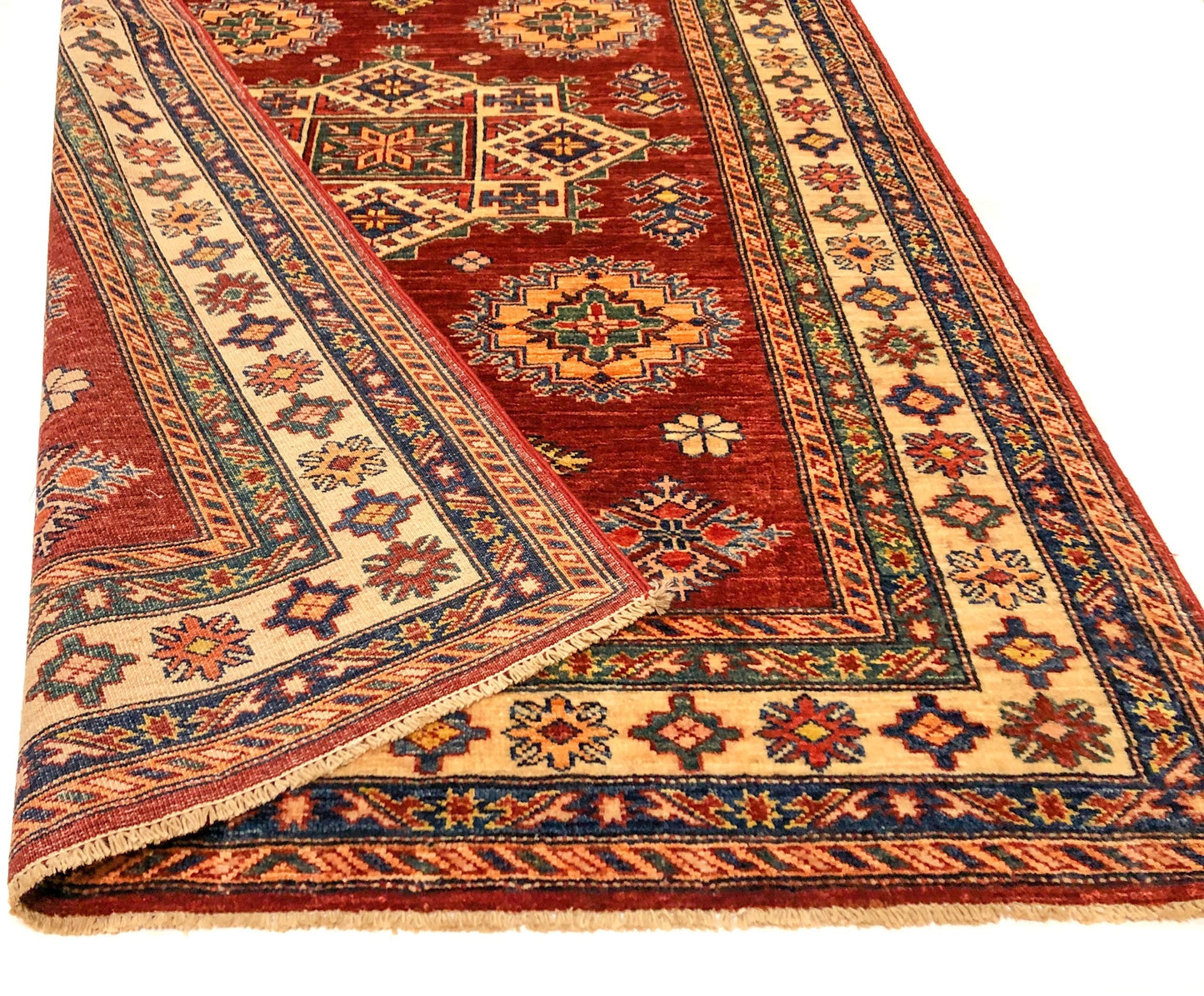Super Kazak (4x6) red/ivory