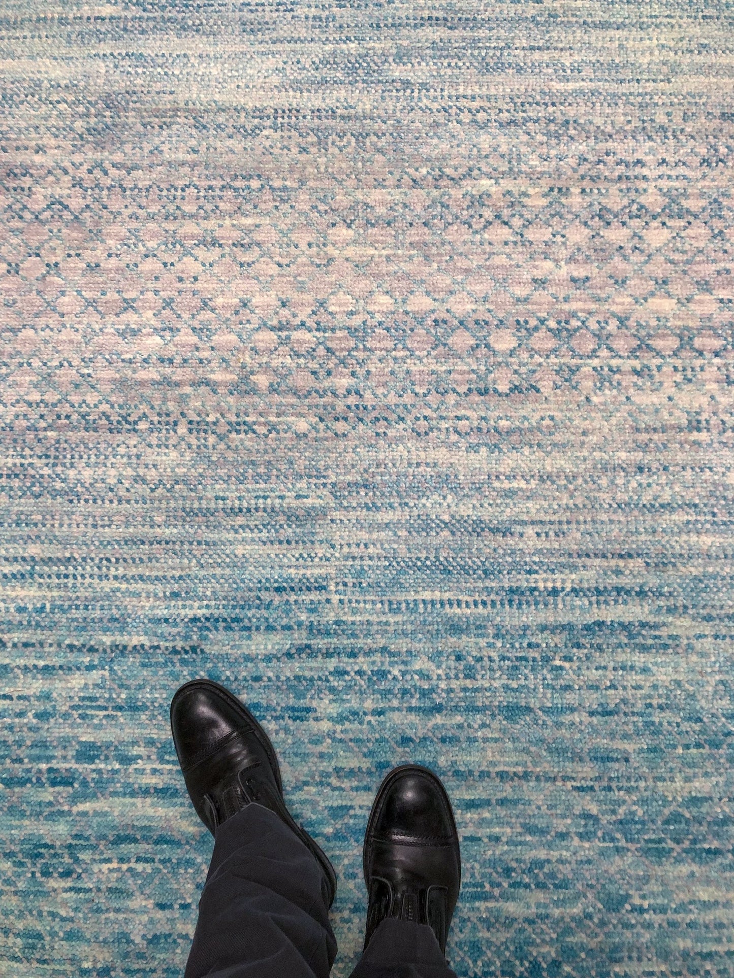 Durva/Grass Design (9'01"x11'11") lt.blue