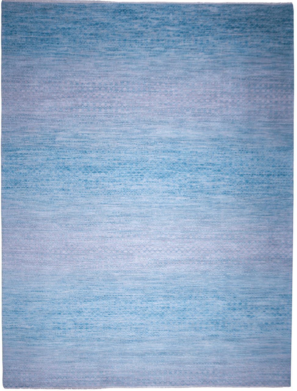 Durva/Grass Design (9'01"x11'11") lt.blue