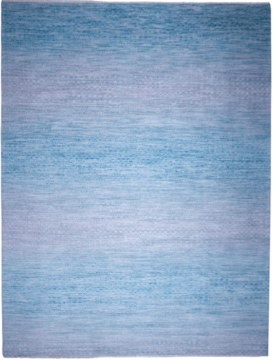 Durva/Grass Design (9'01"x11'11") lt.blue