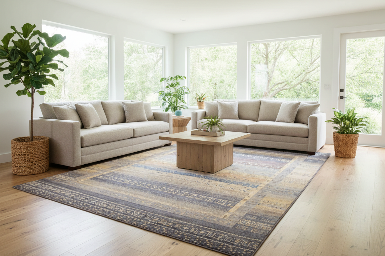 Khorjin / Gabbeh (9'09"x13'11") gray/ivory
