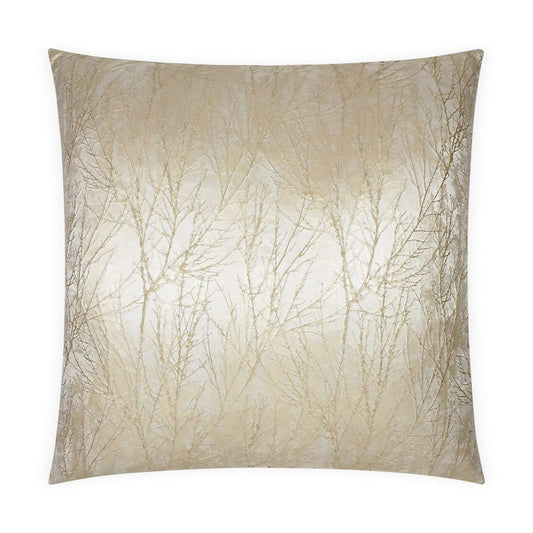 Twiggy-Golden 24"x24" square pillow
