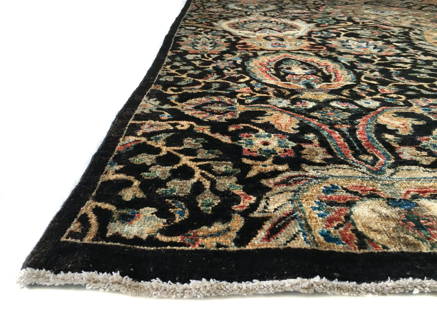 Jabari Kirman (9'07"x13'09") black/multicolor