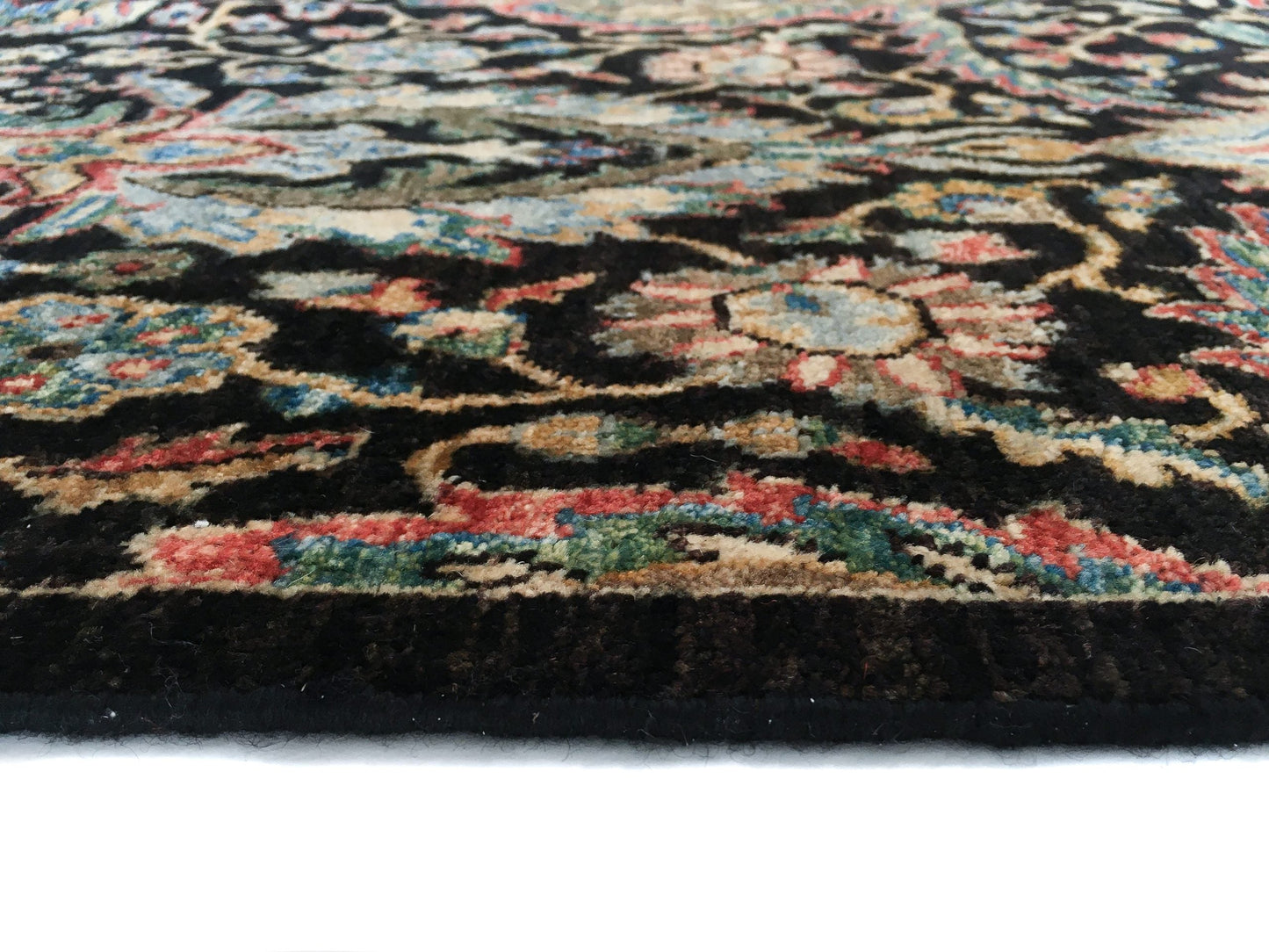 Jabari Kirman (9'07"x13'09") black/multicolor