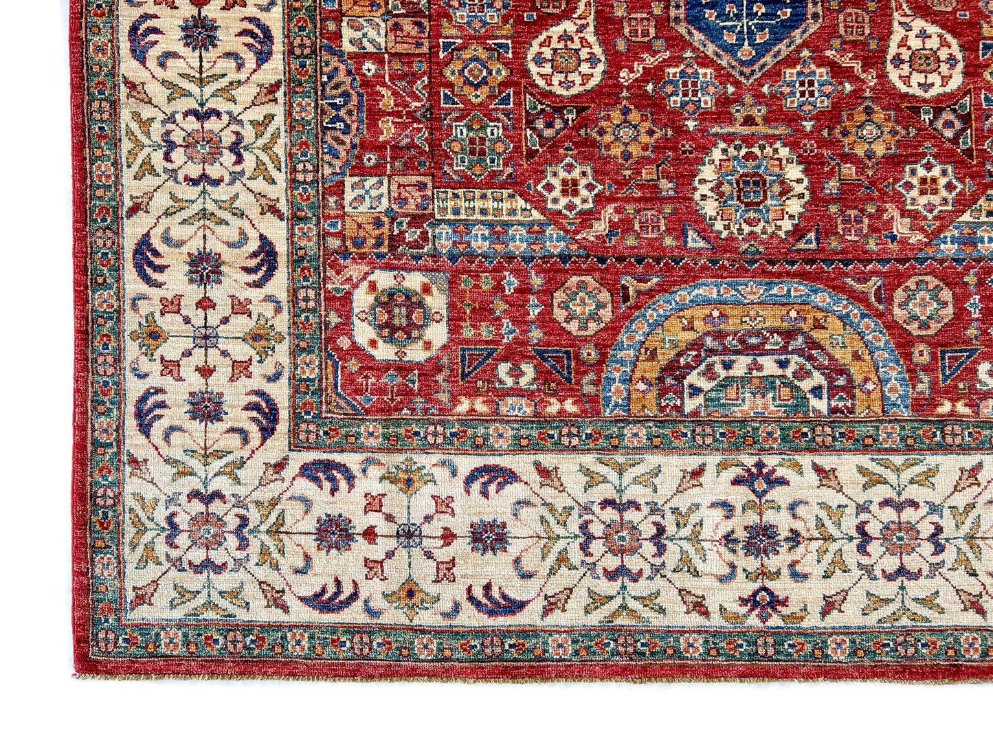 Mamluk (5'10"x8'02") red/ivory