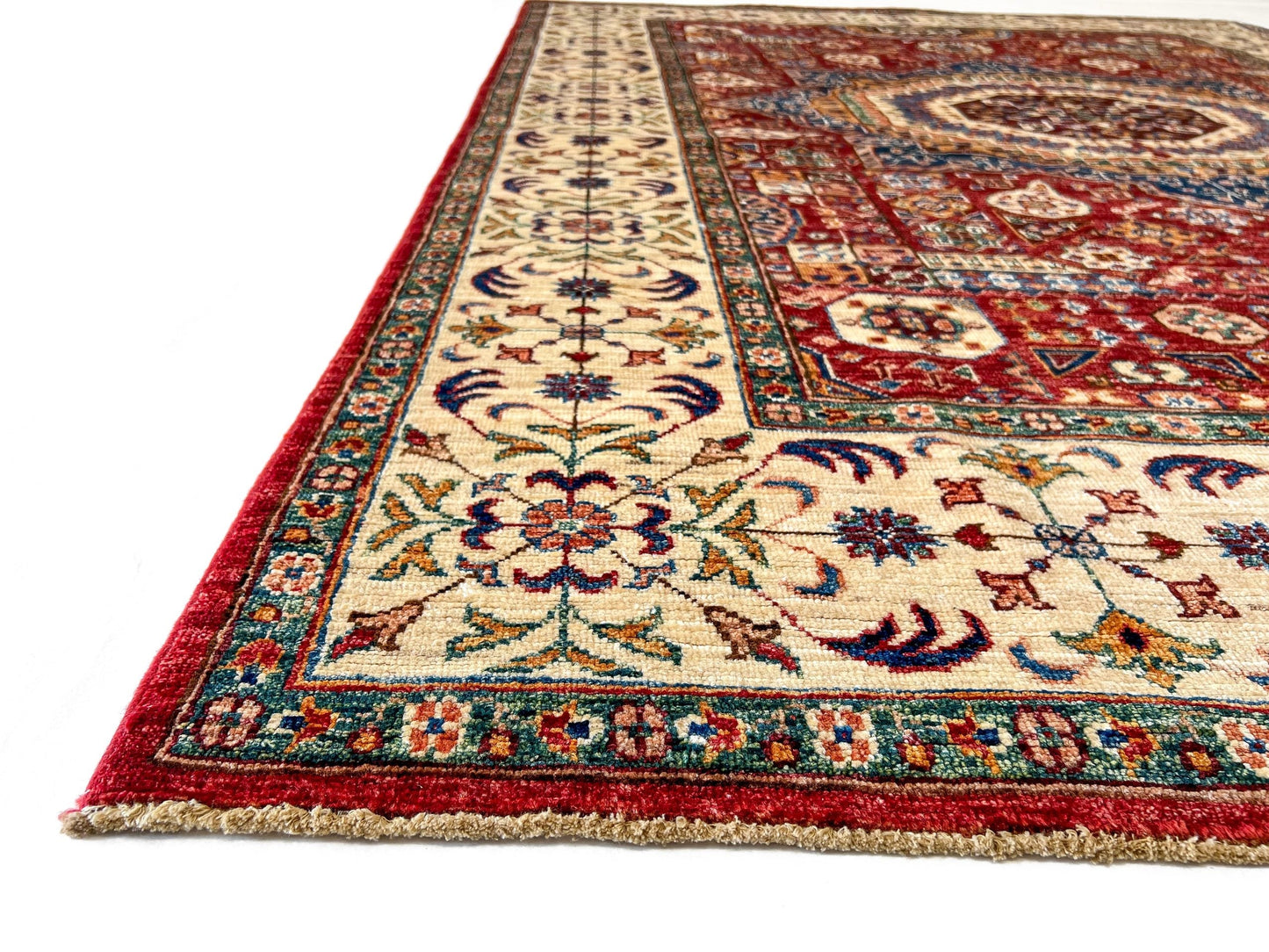 Mamluk (5'10"x8'02") red/ivory