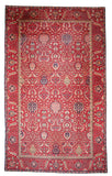 Antique Amritsar (10'00"x16'02") deep red