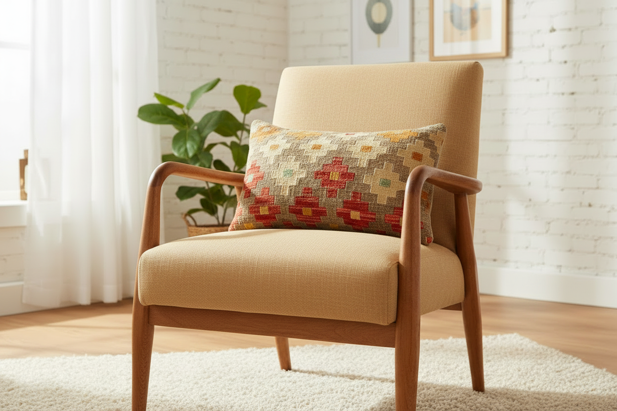 Kilim / Velvet Pillow