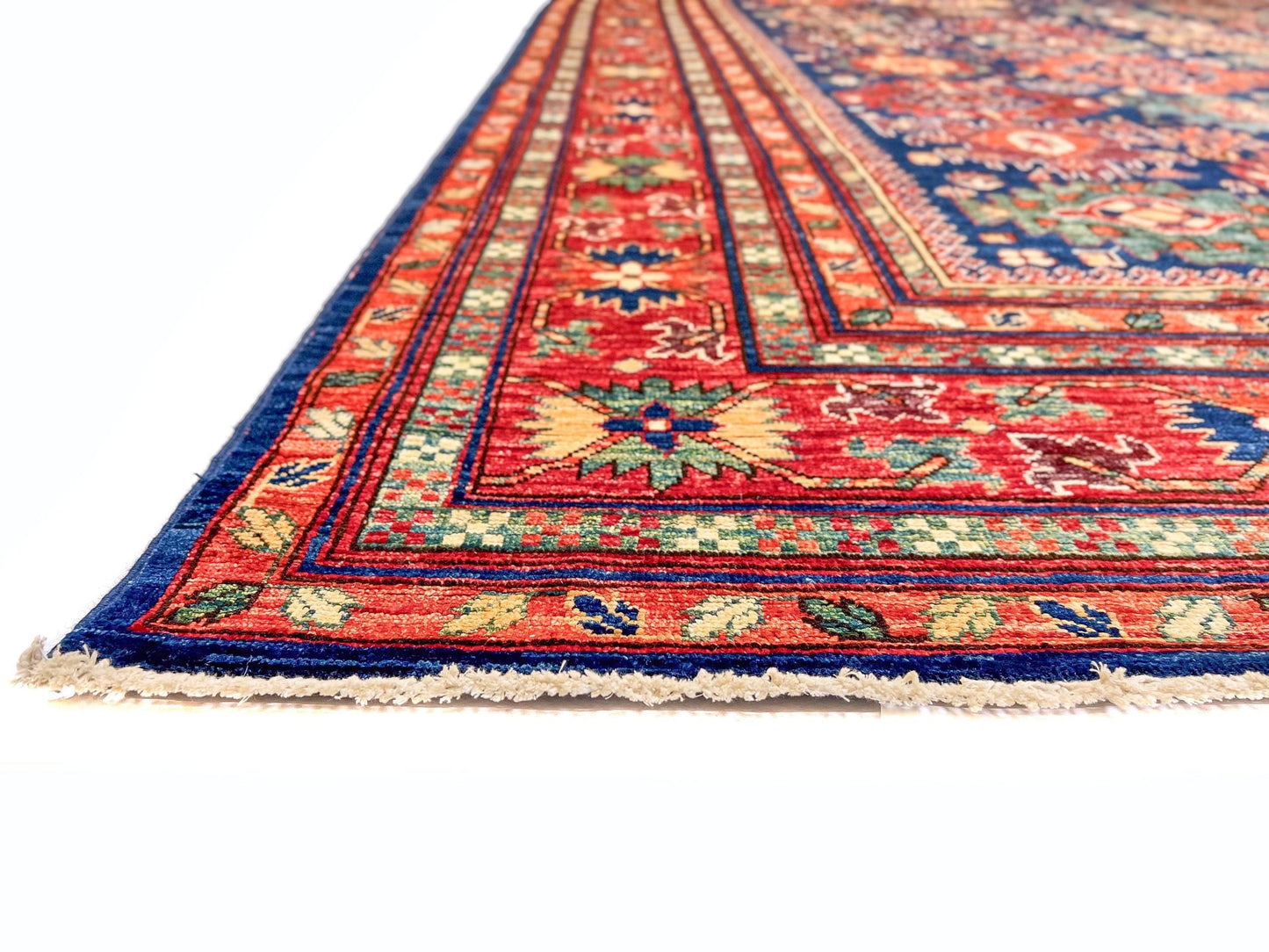 Afghan Aryana (8'10"x11'08") blue/red
