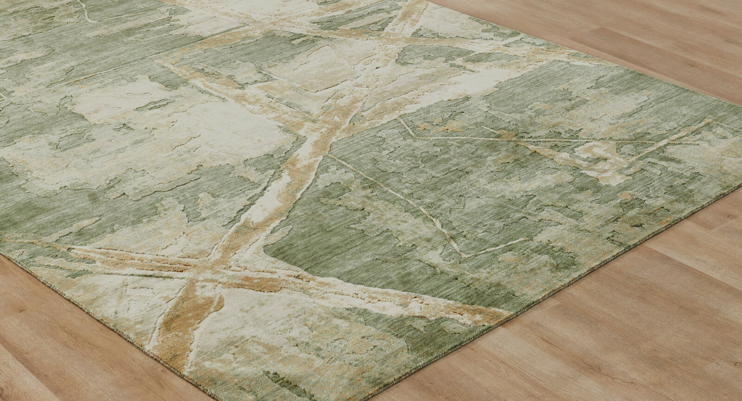 Vaughn Collection 11409 Green/shatter