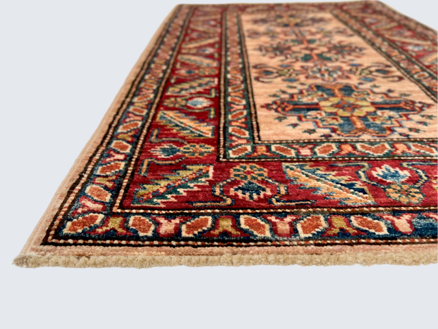 Super Kazak (1'11"x3'00") adobe/red