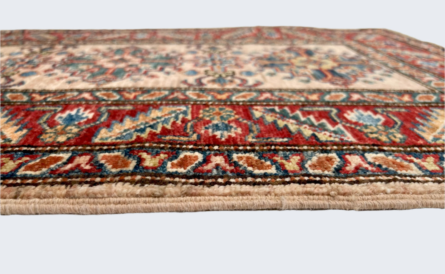 Super Kazak (1'11"x3'00") adobe/red